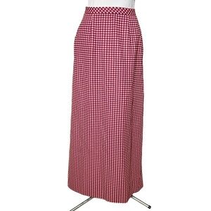 Geist & Geist Vintage 1970’s Polyester Maxi Skirt. Union Made. Made in the USA